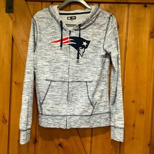 NFL New England Patriots Full Zip Hoodie